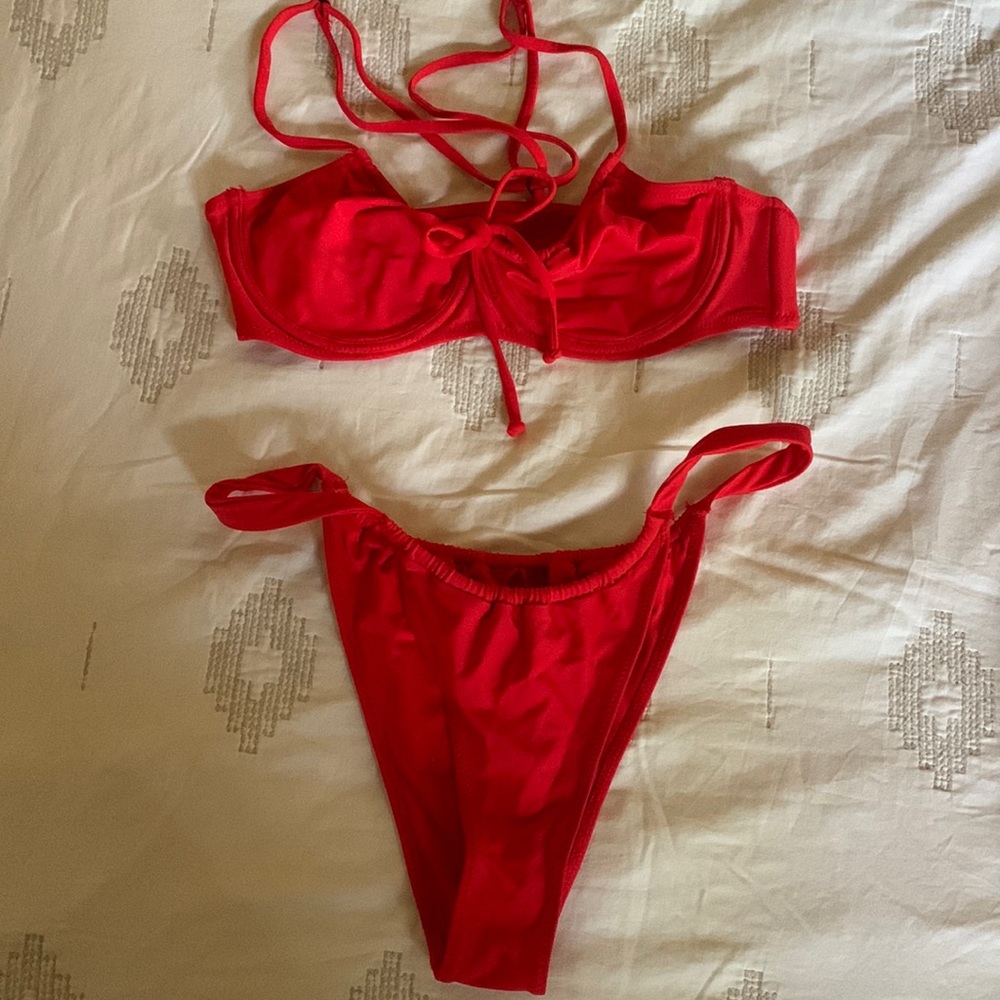 Kendall + Kylie two piece bikini